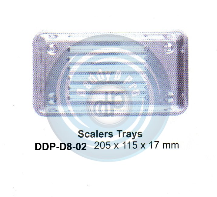 HOLLOW WARE INSRUMENTS SCLAERS TRAYS 205x115x17 MM