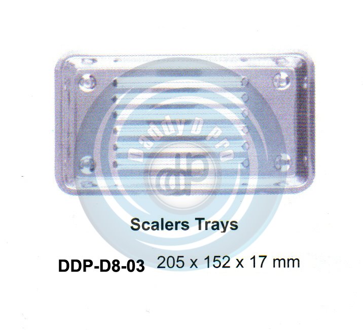 HOLLOW WARE INSRUMENTS SCLAERS TRAYS 205x152x17 MM
