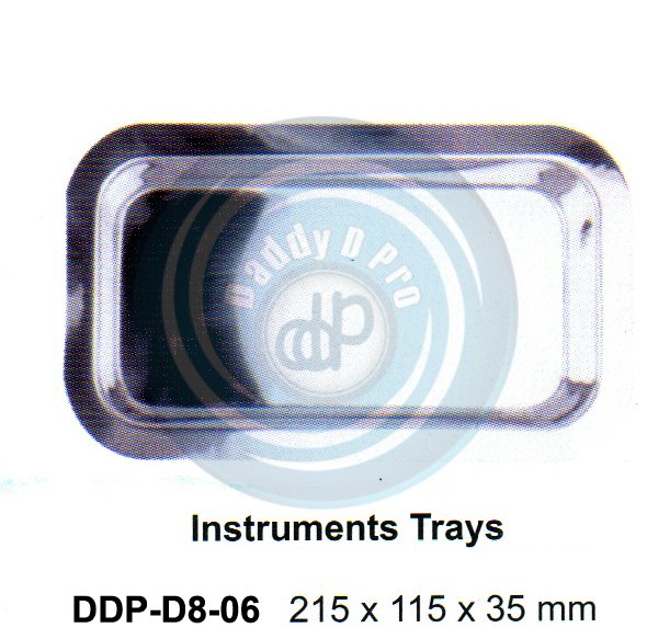 HOLLOW WARE INSRUMENTS INSTRUMENTS TRAYS 215X115X35MM