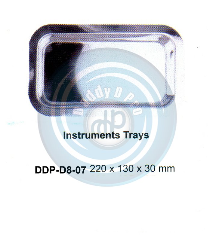 HOLLOW WARE INSRUMENTS INSTRUMENTS TRAYS 220X130X30MM