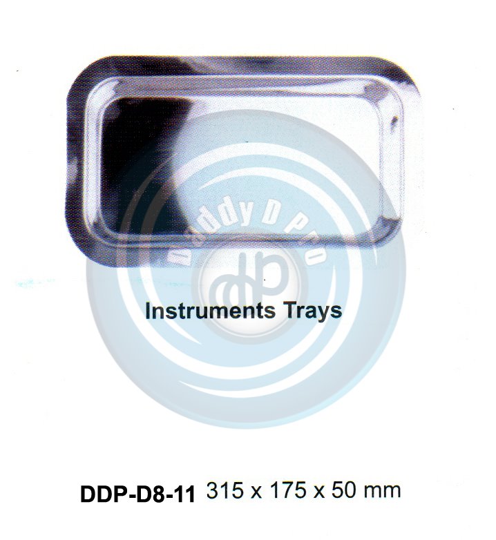 HOLLOW WARE INSRUMENTS INSTRUMENTS TRAYS 315X175X50MM